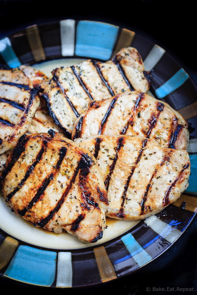 Healthy Grilled Pork Chops
 Honey Lime Grilled Pork Chops