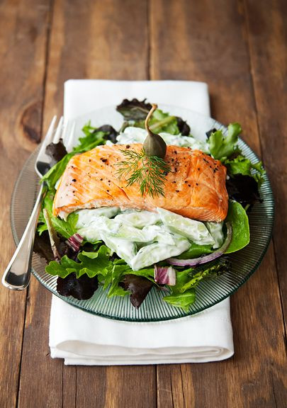 Healthy Grilled Salmon Salad Recipe
 Best 25 Grilled salmon salad ideas on Pinterest