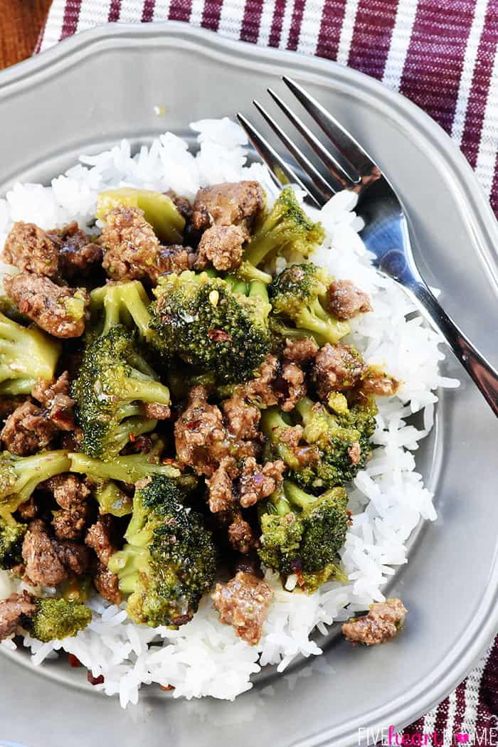 Healthy Ground Beef And Broccoli Recipe
 Ground Beef and Broccoli
