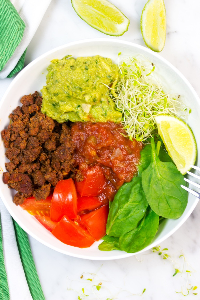 Healthy Ground Beef Tacos
 Skinny Low Carb Taco Bowls Gluten Free Homestead