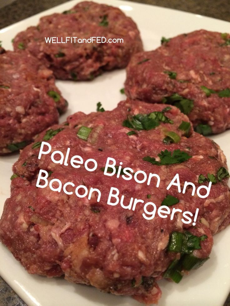 Healthy Ground Bison Recipes
 Healthy recipes ground bison meat Food pork recipes
