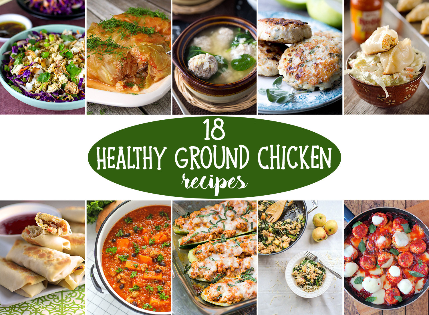 Healthy Ground Chicken Recipes 20 Best 18 Healthy Ground Chicken Recipes that Ll Make You Feel Great