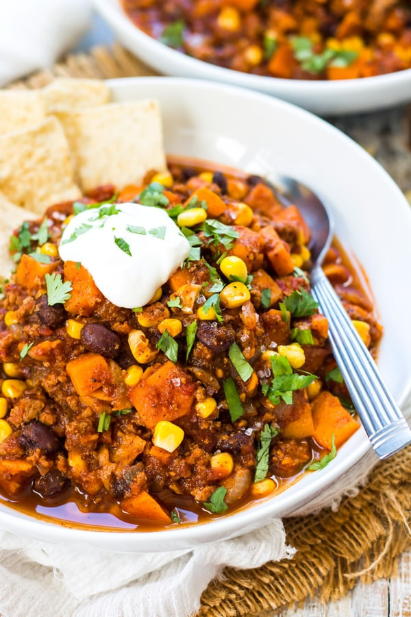 Healthy Ground Turkey Chili
 healthy ground turkey chili