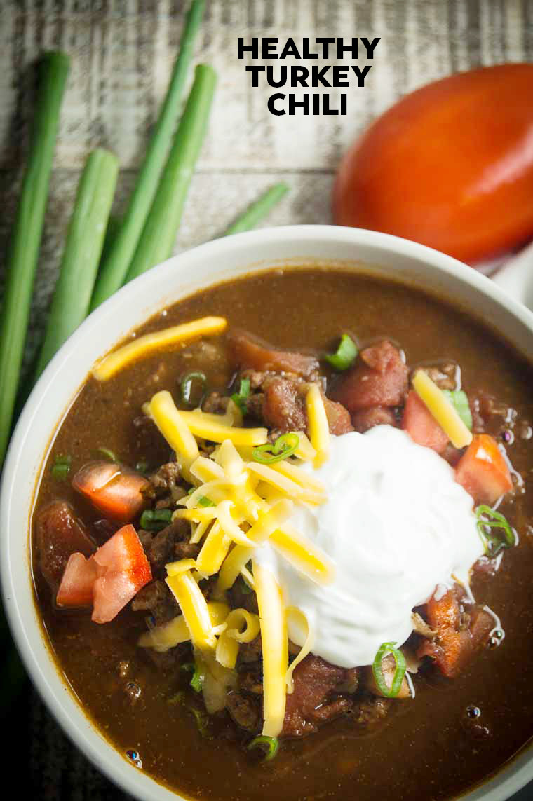 Healthy Ground Turkey Chili
 Healthy Turkey Chili Food to Feed a Crowd