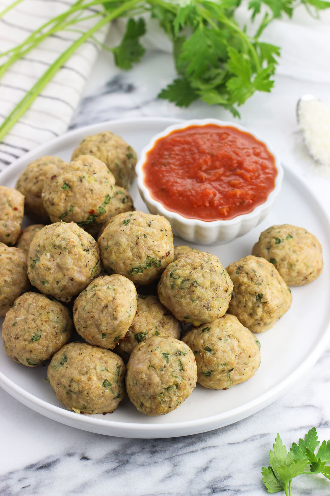 Healthy Ground Turkey Meatballs
 Italian Baked Turkey Meatballs