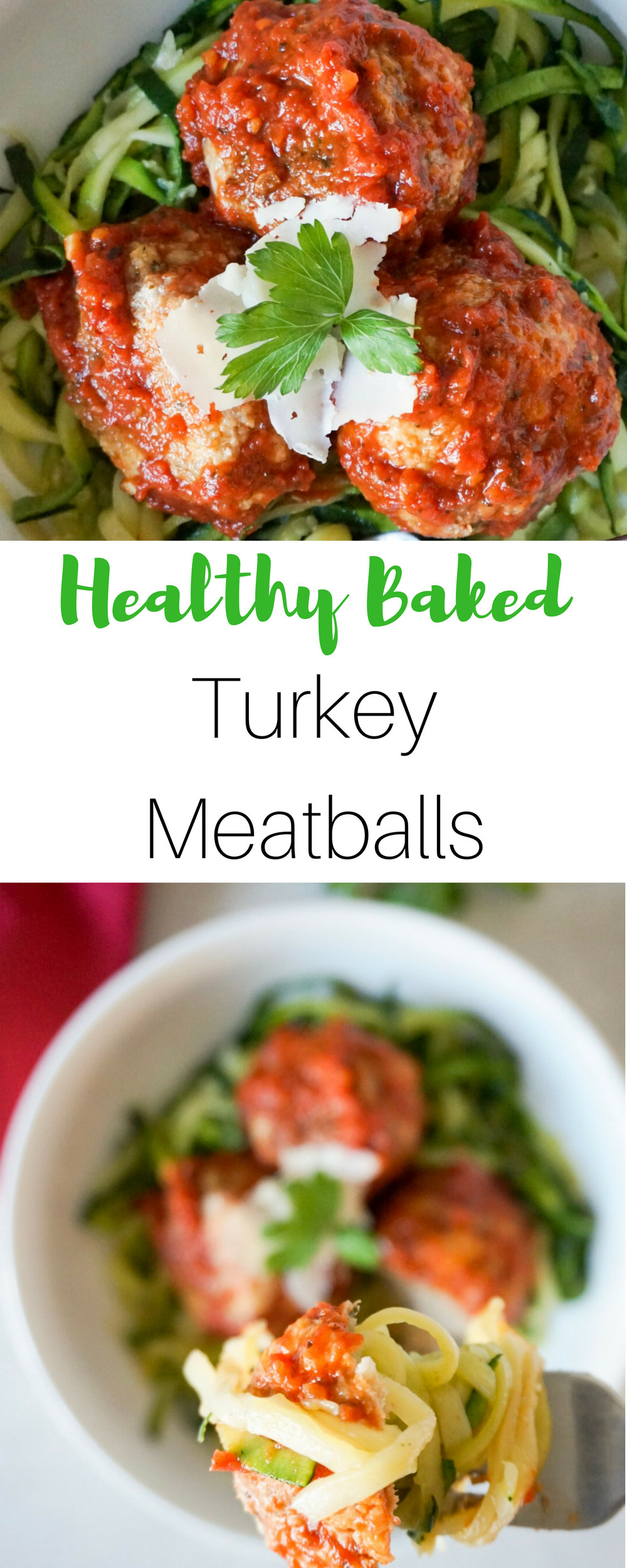 Healthy Ground Turkey Pasta Recipes
 Healthy Baked Turkey Meatballs Gluten Free Low Carb