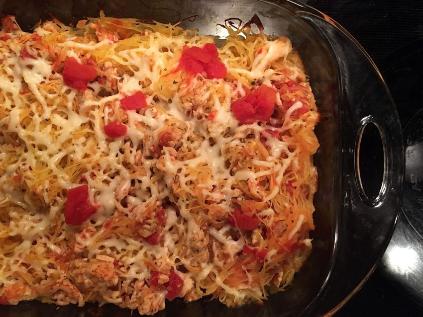 Healthy Ground Turkey Pasta Recipes
 Spaghetti Squash Casserole with Ground Turkey