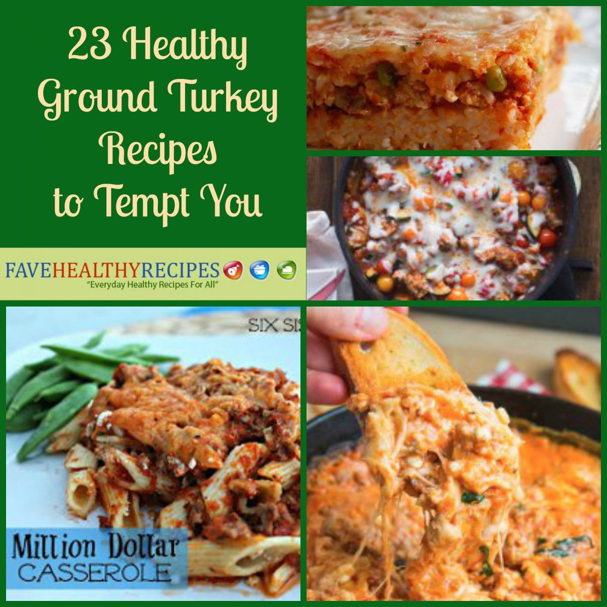 Healthy Ground Turkey Recipes
 23 Healthy Ground Turkey Recipes to Tempt You