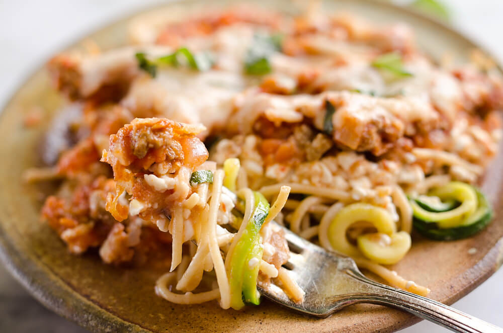 Healthy Ground Turkey Spaghetti Recipe
 Light Turkey Noodle Casserole Healthy Dinner Idea