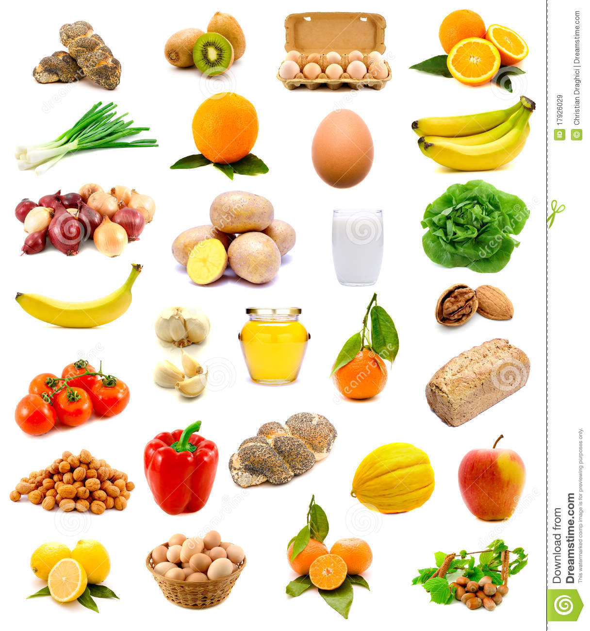 Healthy Group Snacks
 Healthy Food Fruits And Ve ables Stock Image Image of