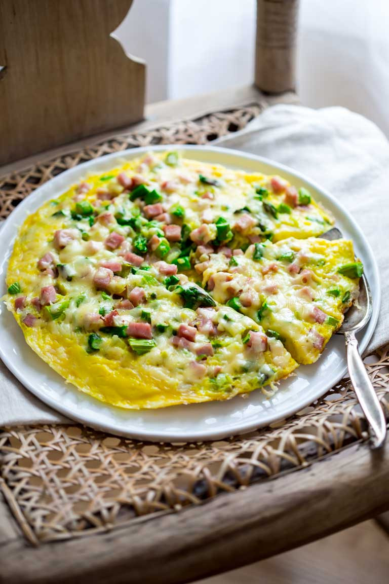 Healthy Ham Recipes
 frittata with ham and asparagus Healthy Seasonal Recipes