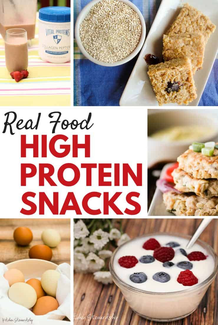 Healthy High Protein Snacks
 Protein Packed Real Foods After a Workout