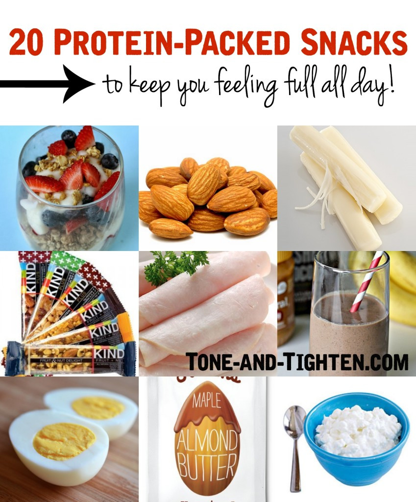 Healthy High Protein Snacks
 20 of the Best High Protein Snacks