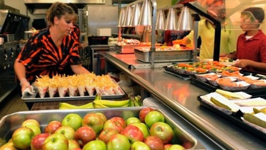 Healthy High School Lunches
 High school students boycott school cafeteria over new
