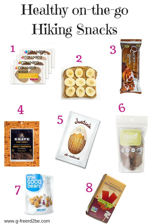 Healthy Hiking Snacks
 Healthy hiking snacks to try on your next day hike