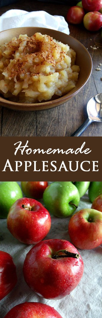 Healthy Homemade Applesauce
 Healthy Homemade Applesauce
