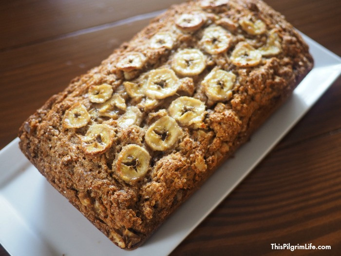 Healthy Homemade Banana Bread
 Healthy Homemade Banana Bread This Pilgrim Life