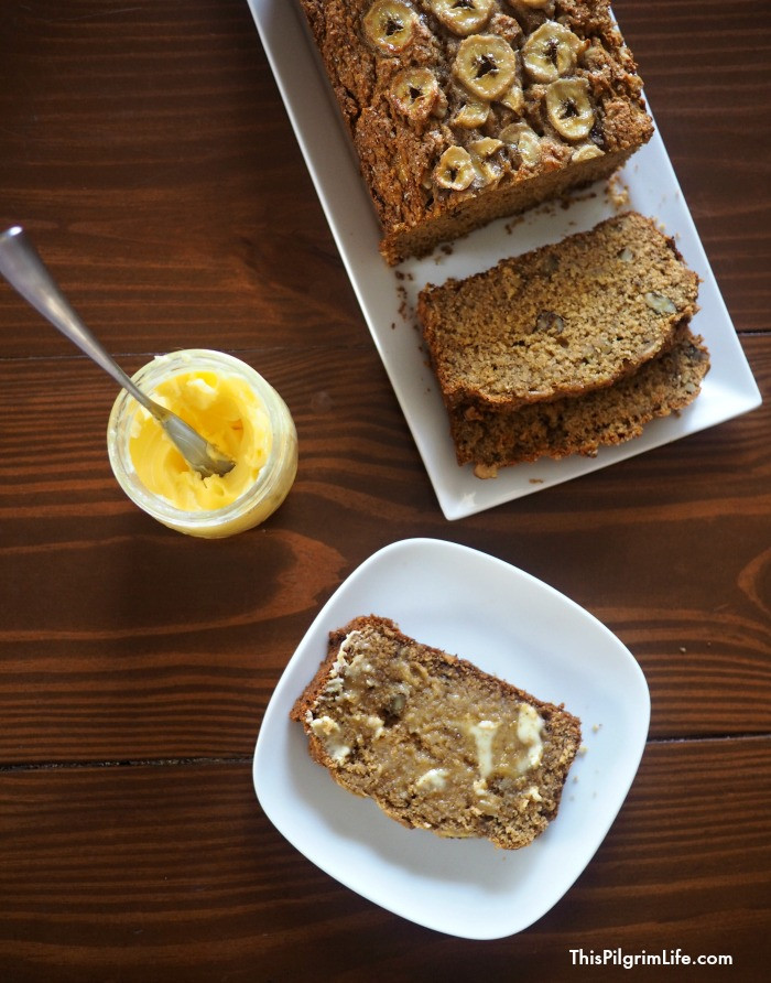 Healthy Homemade Banana Bread
 Healthy Homemade Banana Bread This Pilgrim Life