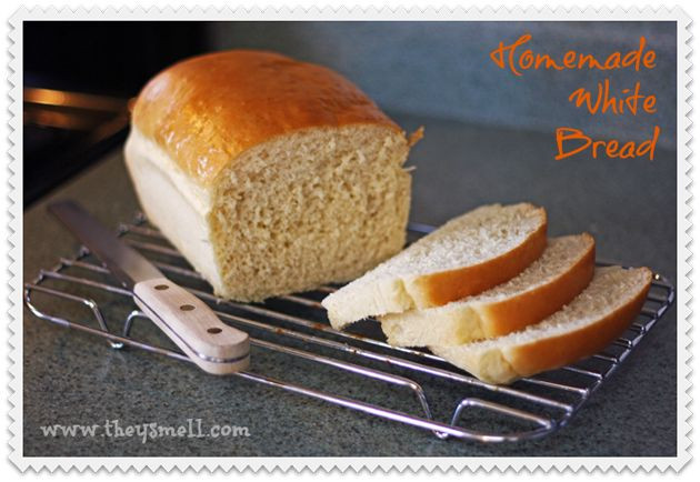 Healthy Homemade Bread Recipes
 Homemade white bread Recipe