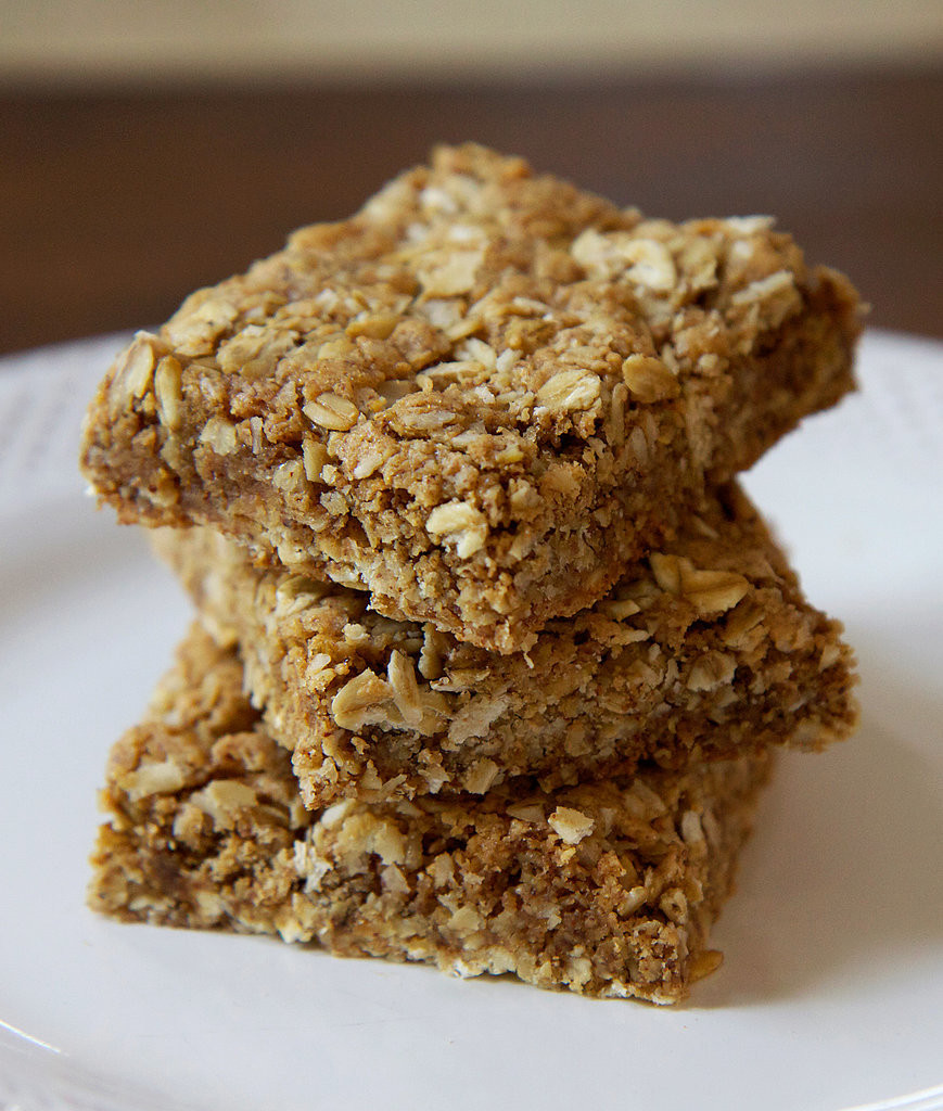 Healthy Homemade Breakfast Bars
 Gluten Free Oatmeal Protein Bars