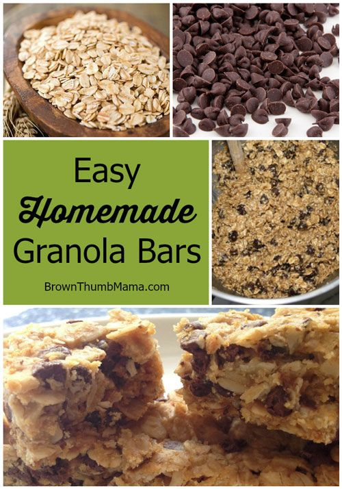 Healthy Homemade Breakfast Bars
 Best 25 Healthy homemade granola bars ideas on Pinterest