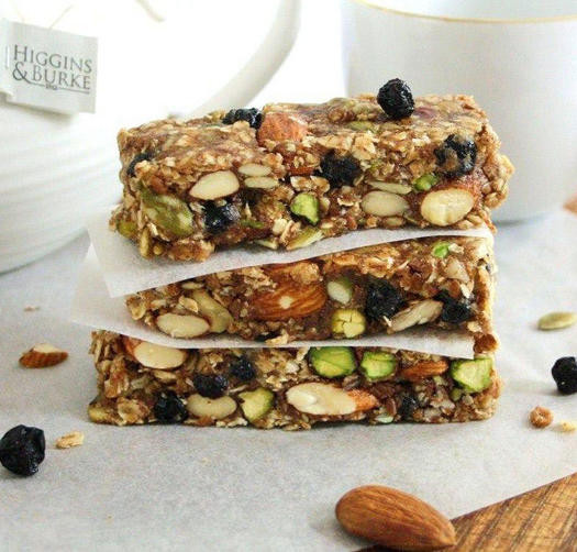 Healthy Homemade Breakfast Bars
 8 Healthy Homemade Granola Bars