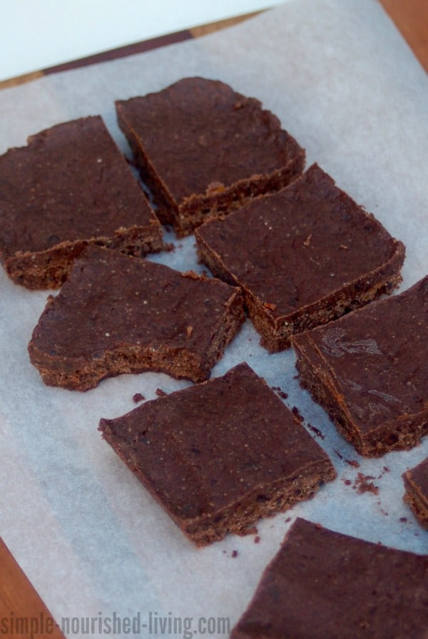 Healthy Homemade Brownies
 Easy Healthy 4 Ingre nt No Bake "Brownies" 5