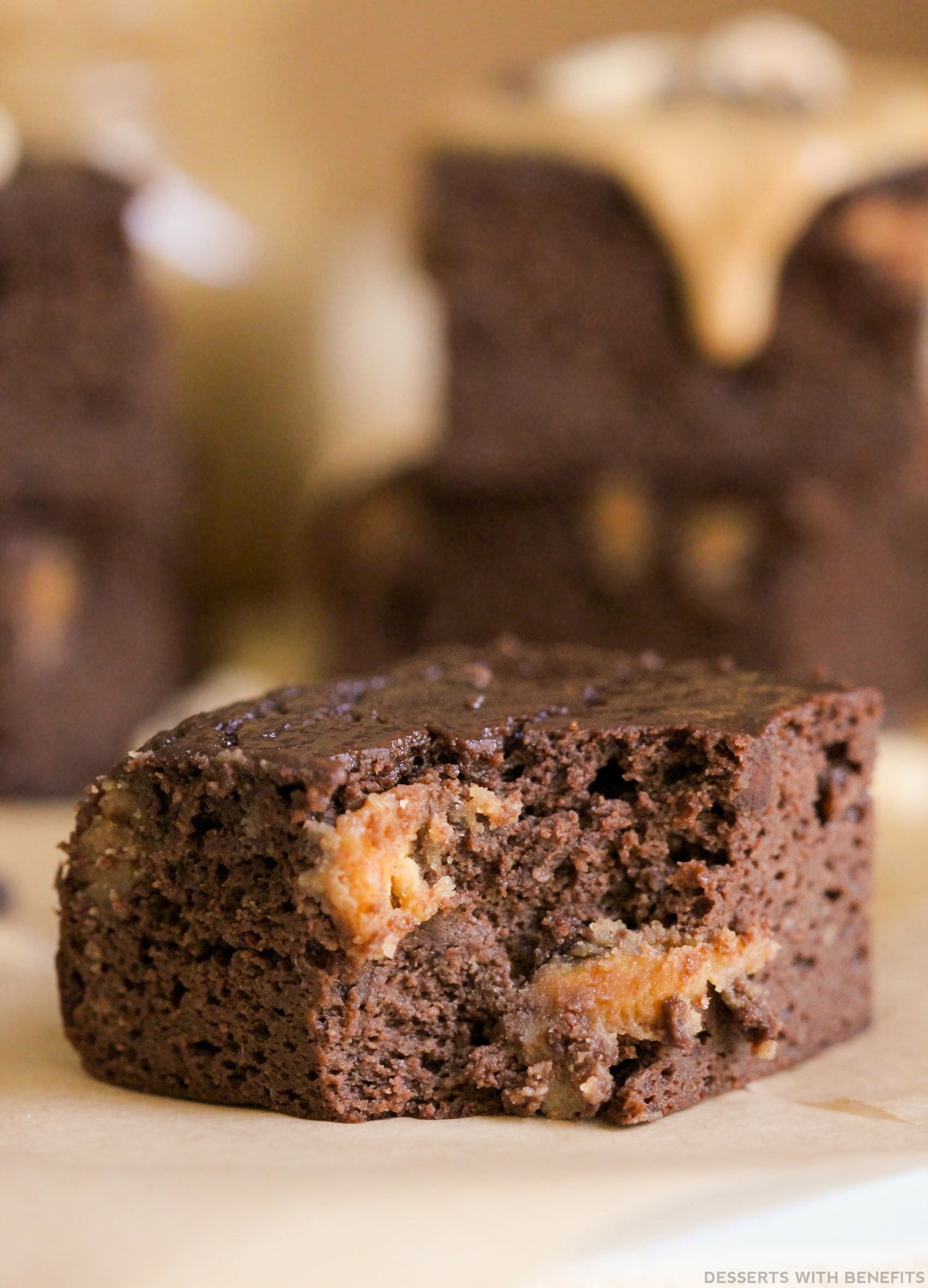 Healthy Homemade Brownies
 Desserts With Benefits Healthy Peanut Butter Brownies with