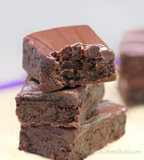 Healthy Homemade Brownies
 Healthy Chocolate Fudge Zucchini Brownies