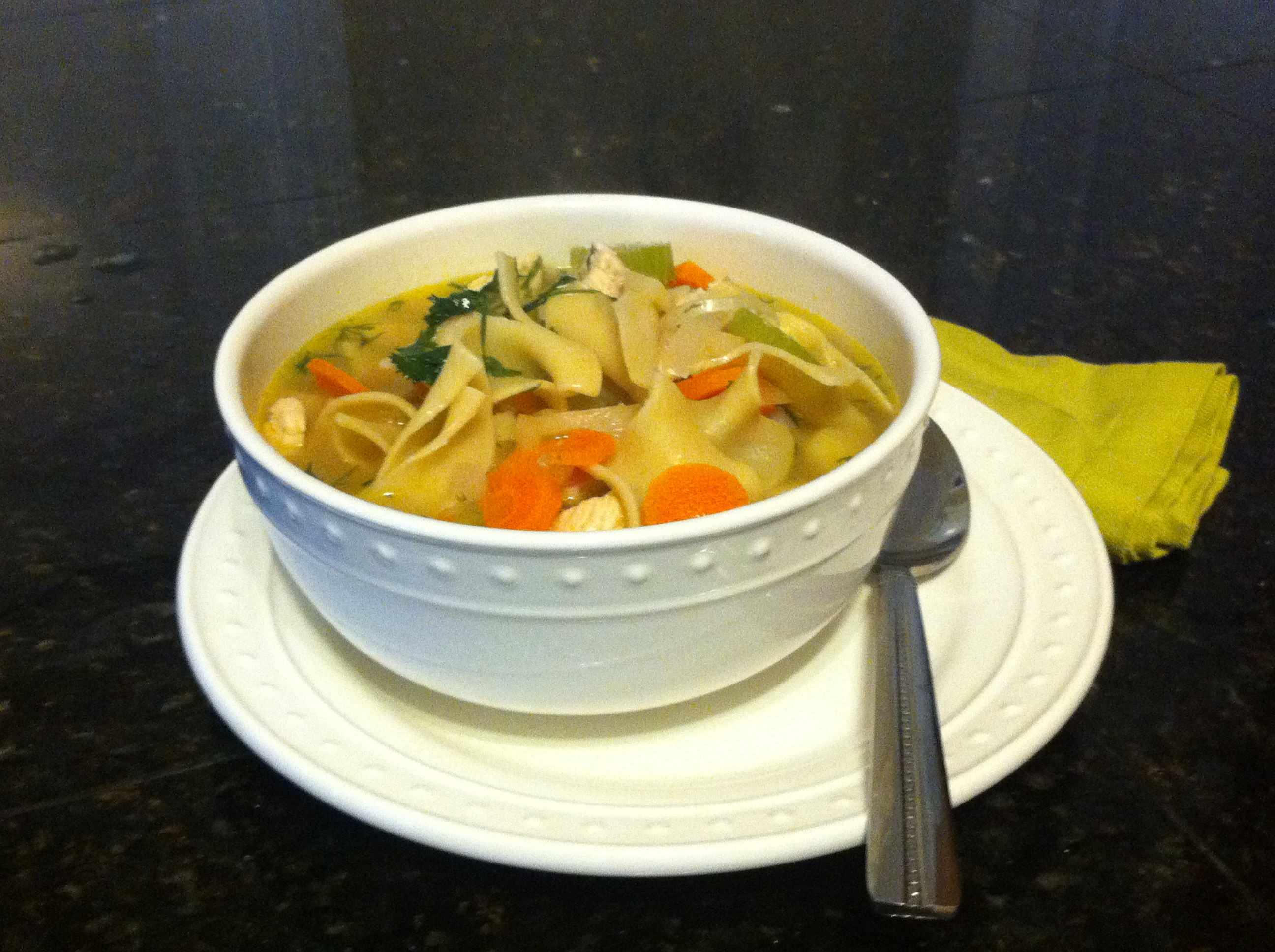 Healthy Homemade Chicken Noodle Soup
 Hearty Healthy Homemade Chicken Noodle Soup