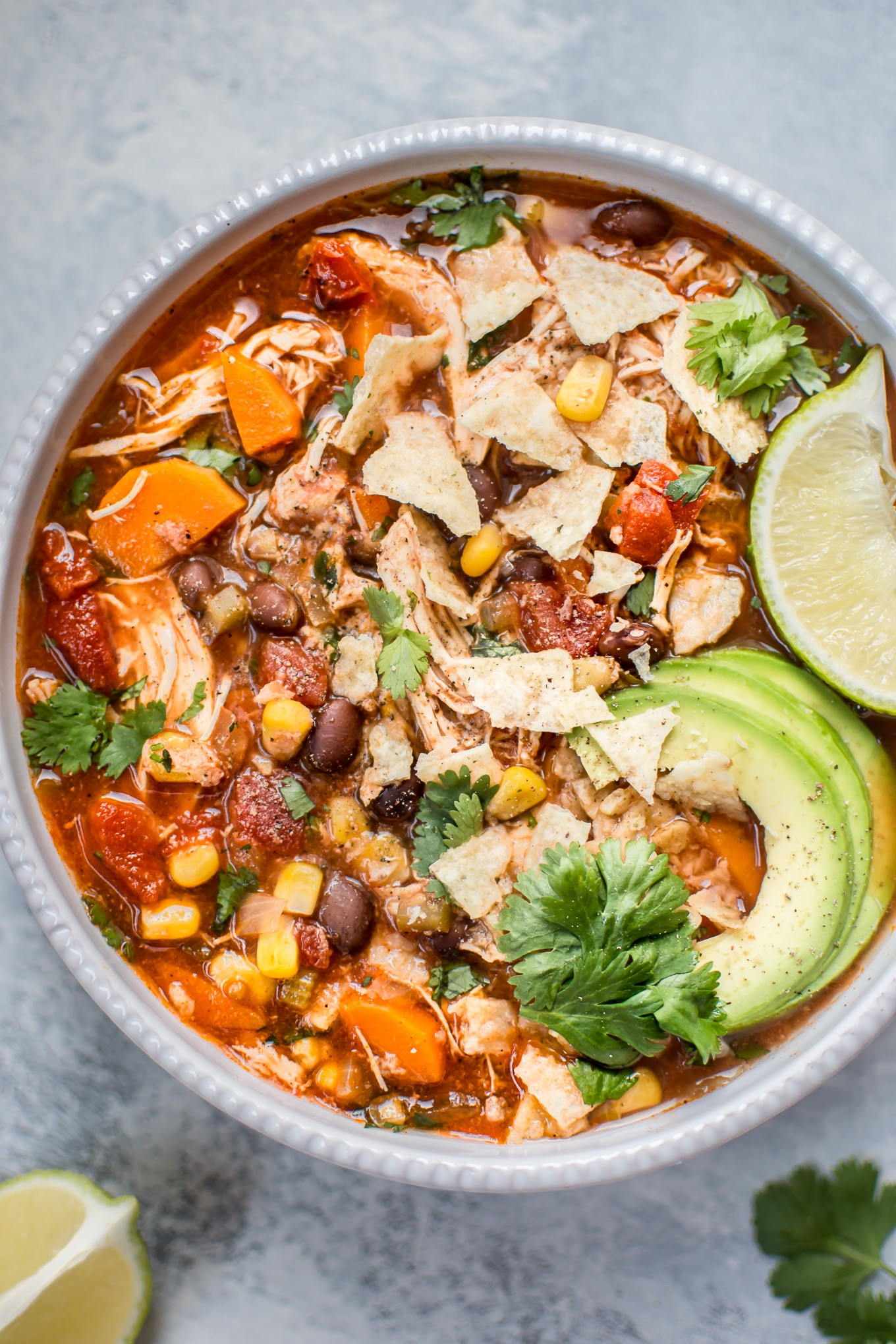 Healthy Homemade Chicken Soup
 Crockpot Mexican Chicken Soup • Salt & Lavender
