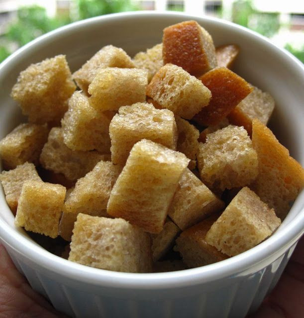 Healthy Homemade Croutons
 Homemade Croutons by Airfryer