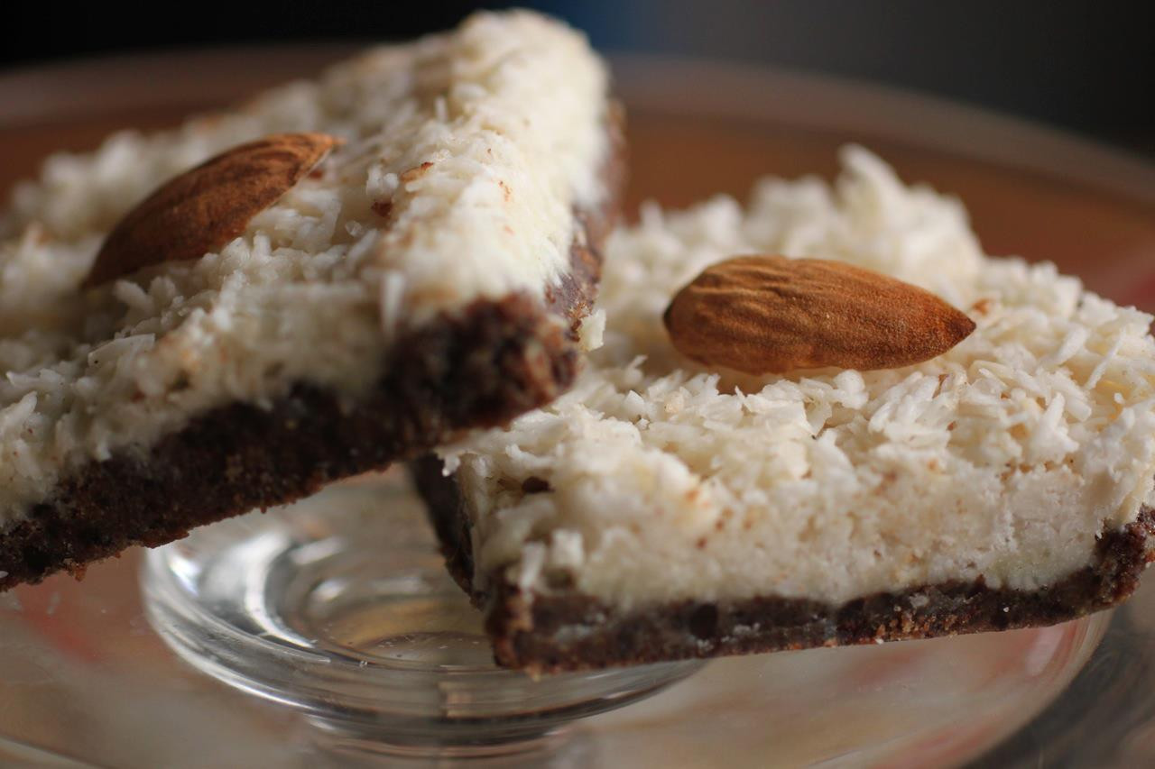 Healthy Homemade Desserts
 No Bake Almond Joy Bars AIP Vegan Dairy & Gluten Free