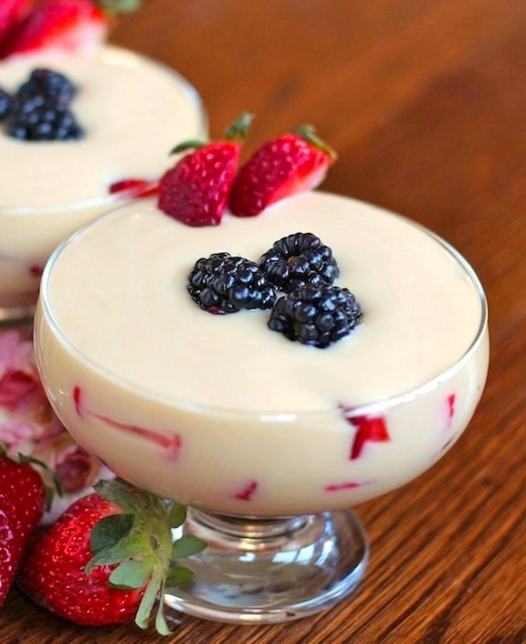 Healthy Homemade Desserts
 Healthy Homemade Vanilla Pudding