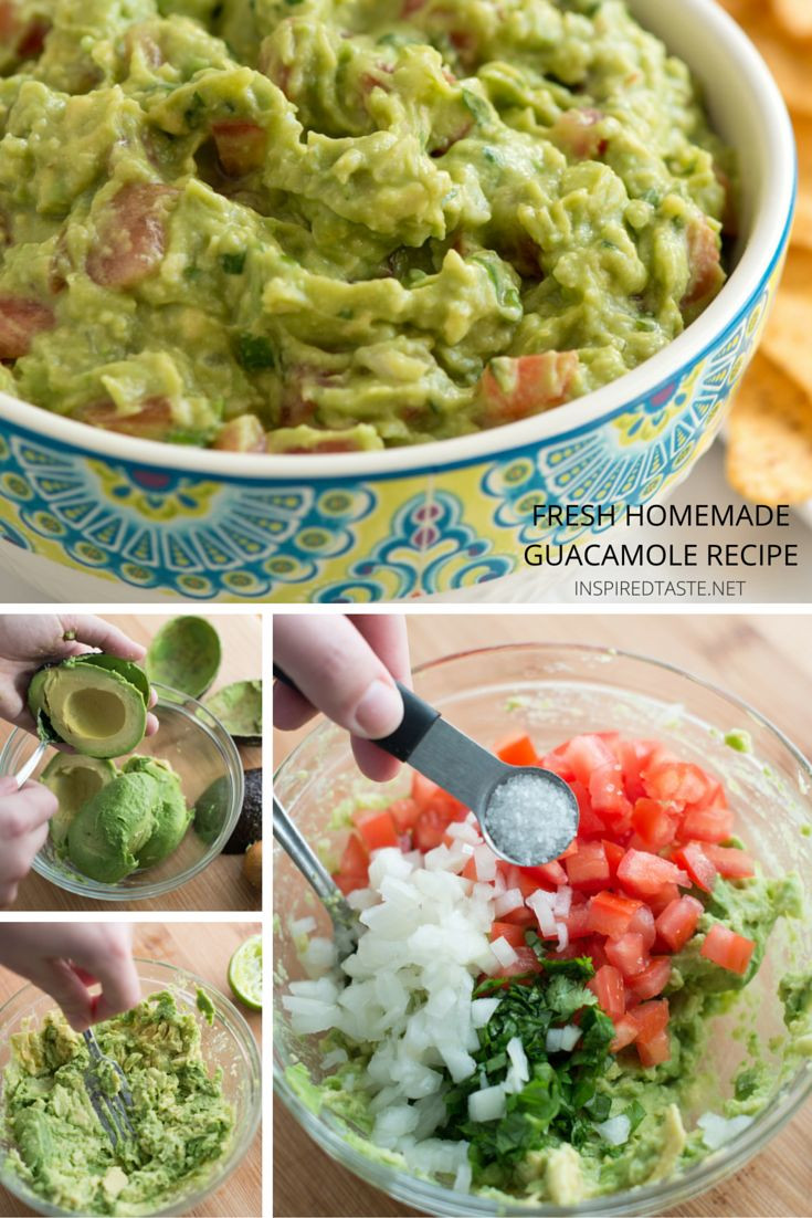 Healthy Homemade Guacamole
 25 best ideas about Homemade guacamole on Pinterest