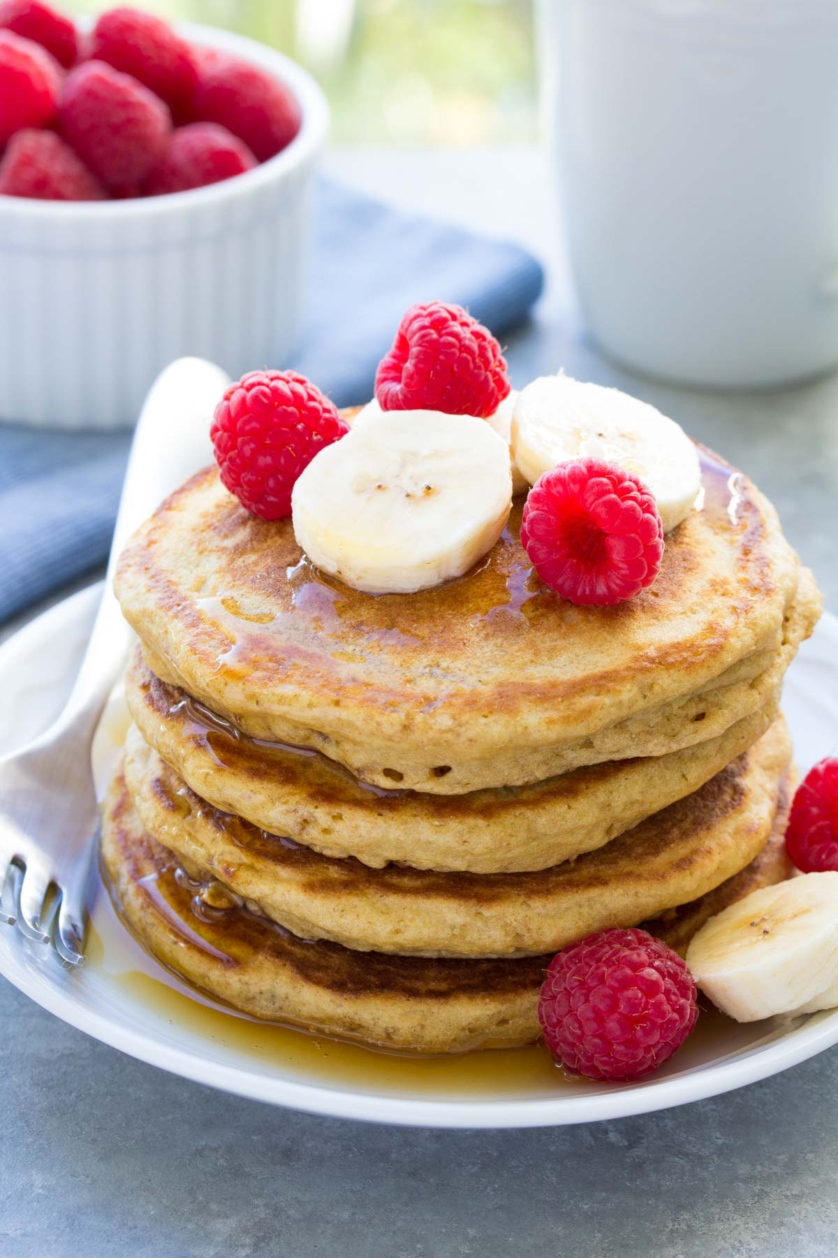 Healthy Homemade Pancakes
 Best Easy Healthy Pancake Recipe Makes Waffles Too