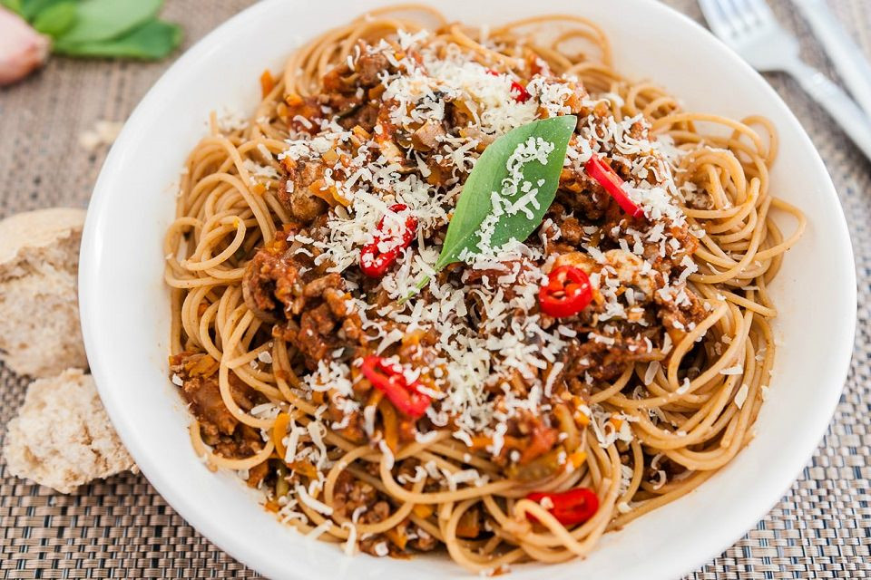 Healthy Homemade Pasta
 Healthy Chicken Spaghetti Bolognese