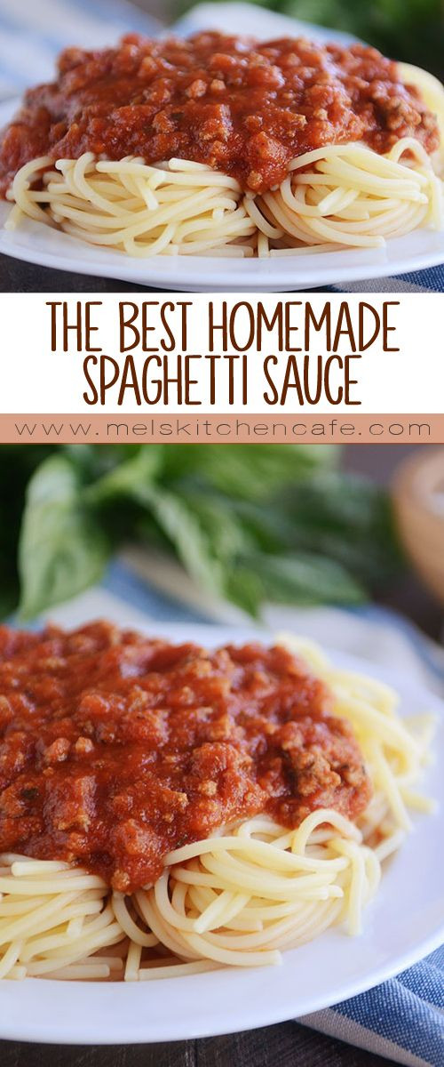 Healthy Homemade Pasta Sauce
 25 bästa Spaghetti idéerna på Pinterest