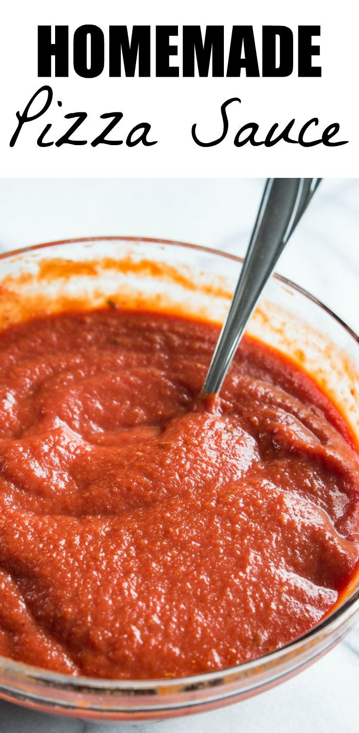 Healthy Homemade Pizza Sauce
 17 Best ideas about Canning Pizza Sauce on Pinterest