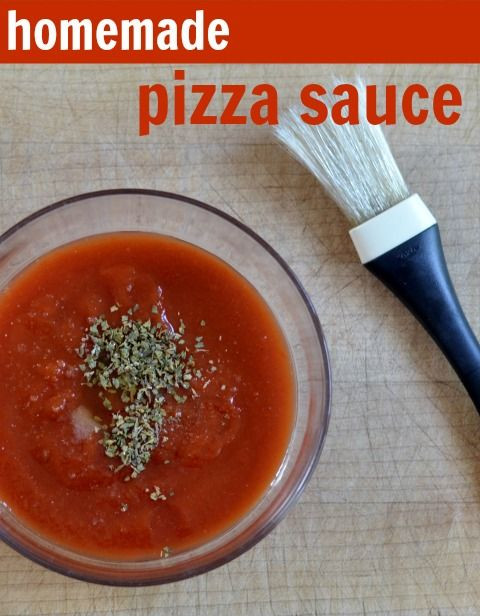 Healthy Homemade Pizza Sauce
 74 best images about Lunch ideas on Pinterest