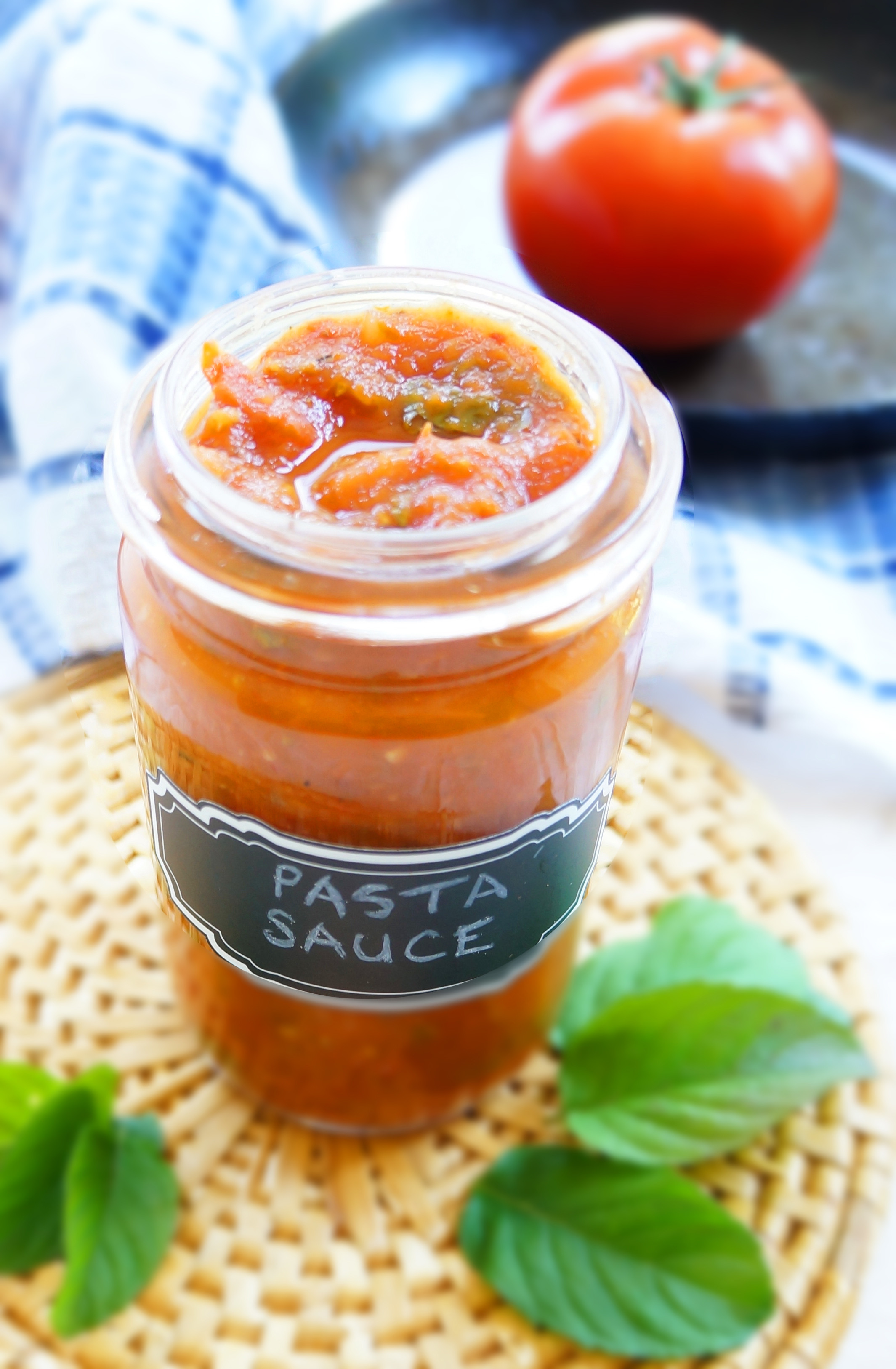 Healthy Homemade Sauces
 Haute & Healthy Living Homemade Chunky Tomato Sauce