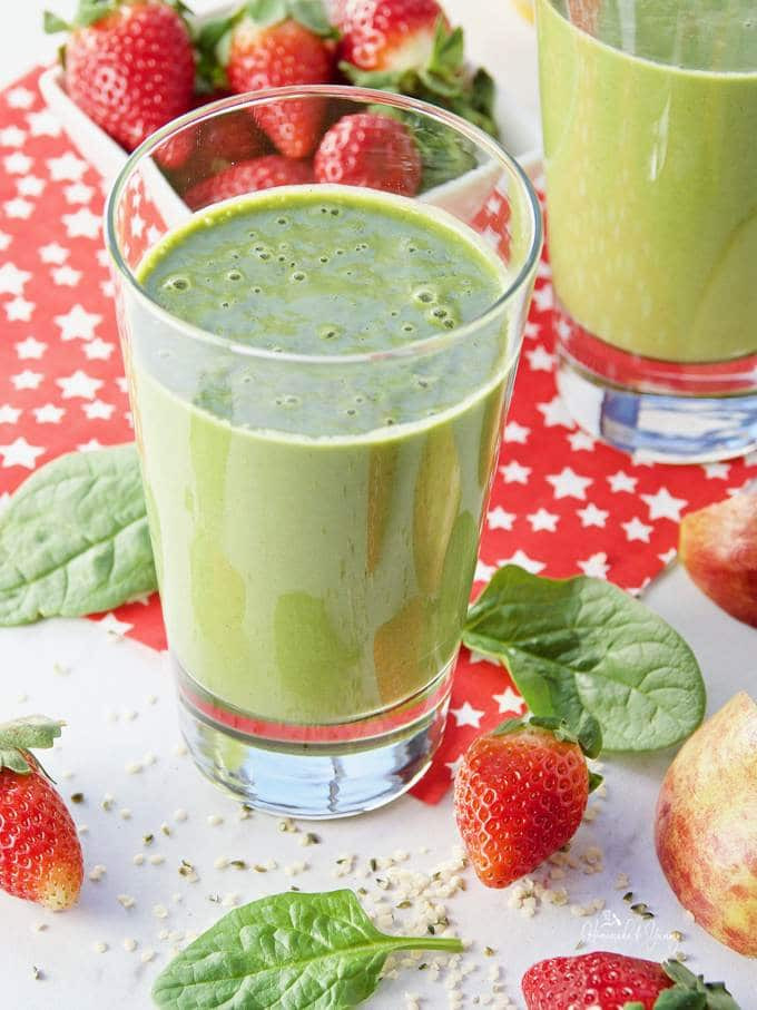 Healthy Homemade Smoothies
 Healthy Hemp Heart Clean Green Smoothie