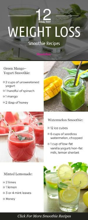 Healthy Homemade Smoothies For Weight Loss
 4 Homemade Detox Recipes For Weight Loss It is amazing