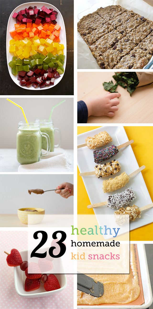 Healthy Homemade Snacks For Kids
 Healthy Homemade Snacks for Kids – From smoothies to kale