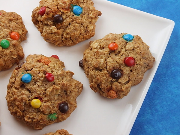 Healthy Honey Oatmeal Cookies
 Healthy Oatmeal M&M Cookie Recipe