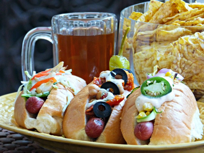 Healthy Hot Dogs
 Headstands and Hot Dogs Healthy Chip Giveaway