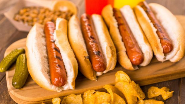 Healthy Hot Dogs
 Gross You don t even want to know what they found in your