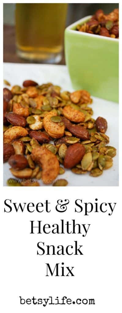 Healthy Hot Snacks
 Ultimate Sweet and Spicy Snack Mix