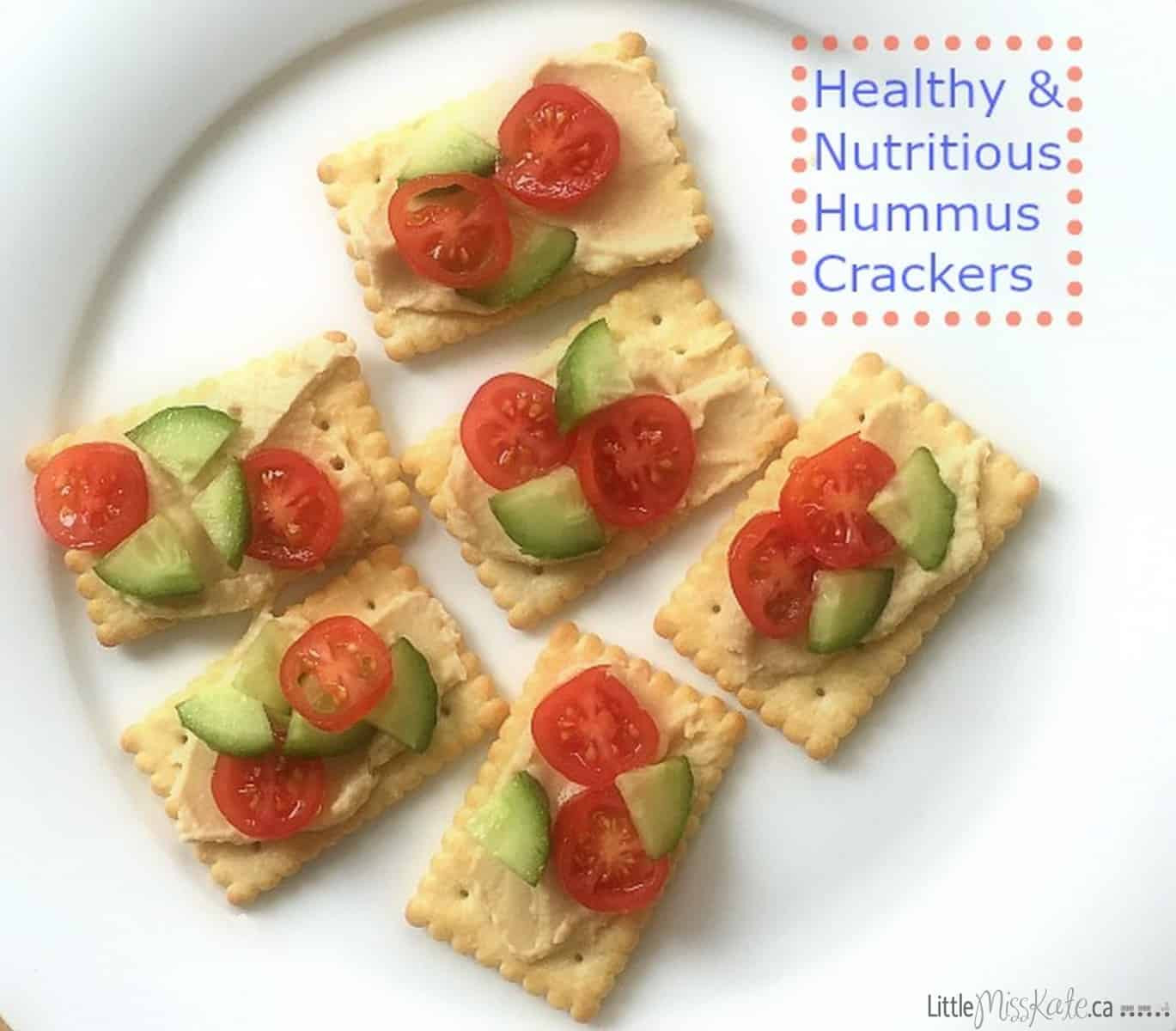 Healthy Hummus Snacks
 Healthy and Nutritious Hummus Cracker Snacks Little Miss