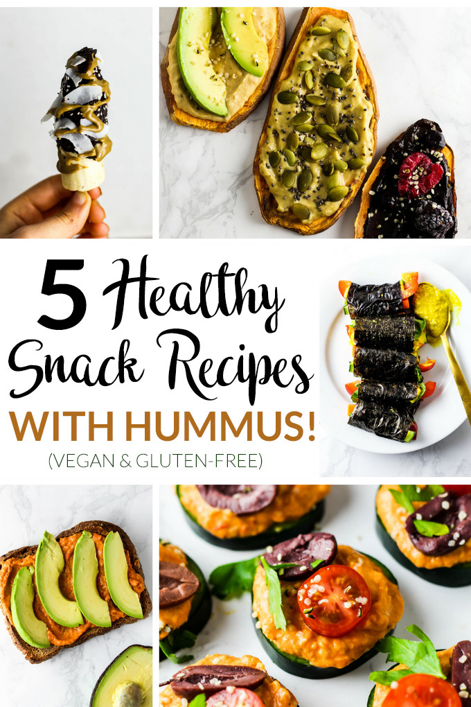 Healthy Hummus Snacks
 5 Healthy Snack Recipes with Hummus